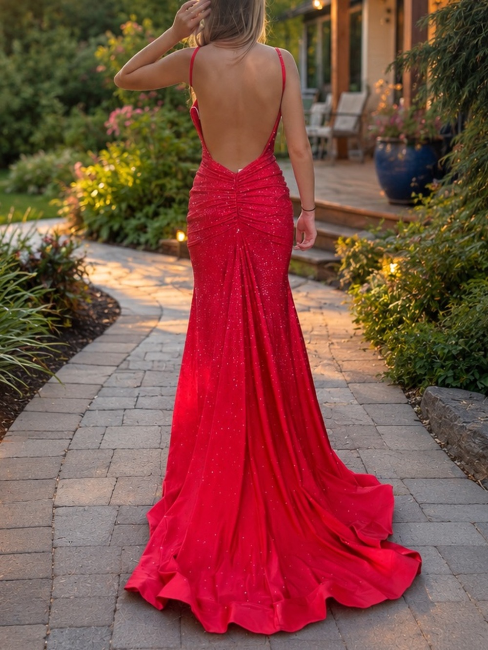 Sherri Hill long prom dress